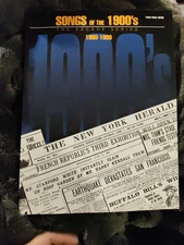 🔥SONGS OF THE 1900's -Decade Series  Piano/Vocal/Guitar by Hal Leonard 57 Songs