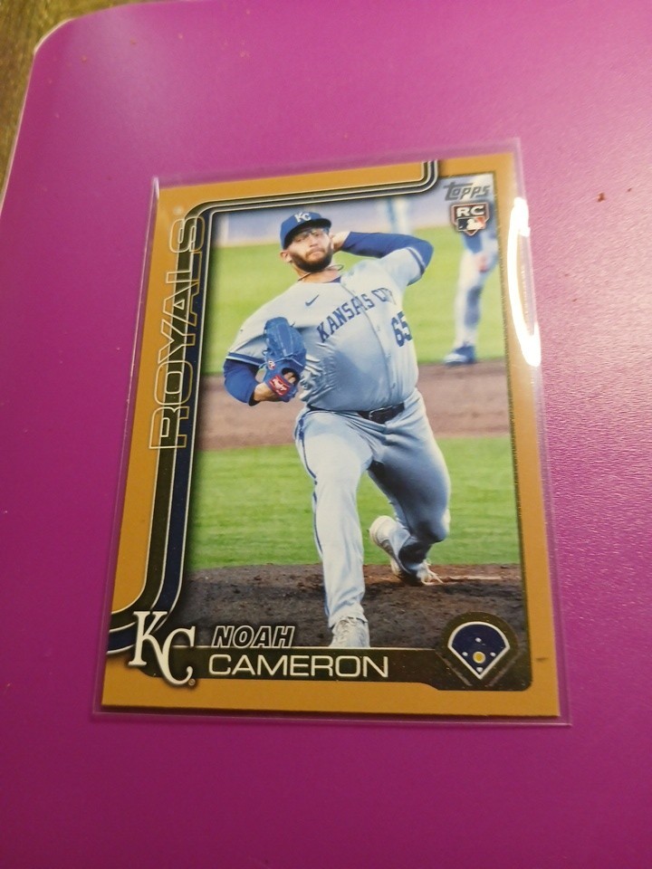 2025 Topps Update Series - Noah Cameron #US65 Gold /2025 (RC)