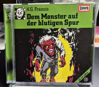 CD HÖRSPIE H.G. FRANCIS NEON GRUSELSERIE Nº 13 DEM MONSTER AUF DER BLUTIGEN SPUR