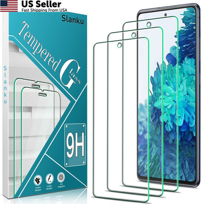 Slanku [3 Pack Screen Protector for Samsung Galaxy Clear S20 FE, Transparent 