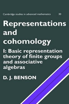 Representations and Cohomology: Volume 1, Basic Representatio... - 9780521636537