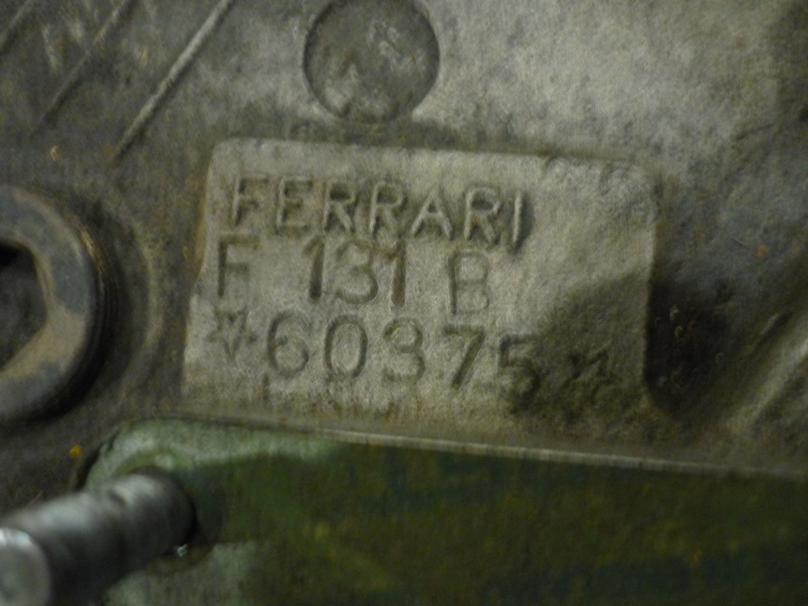 Ferrari 360 Spider 2000 Cylinder block P/N 180656