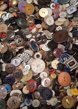 Vintage to Now Buttons. Mixed Assorted Colors...