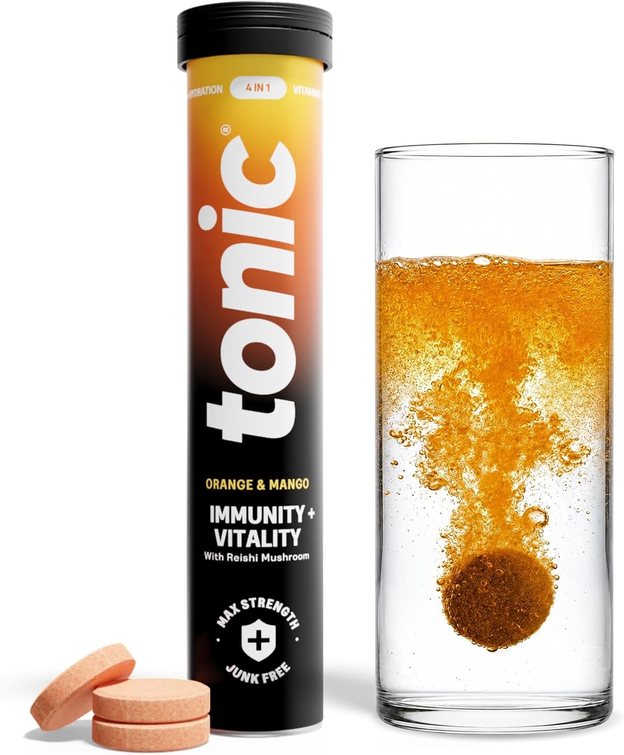 Tonic Health Orange Tonic Daily Immunity & Mango 20 Effervescent Tablets - Image 4