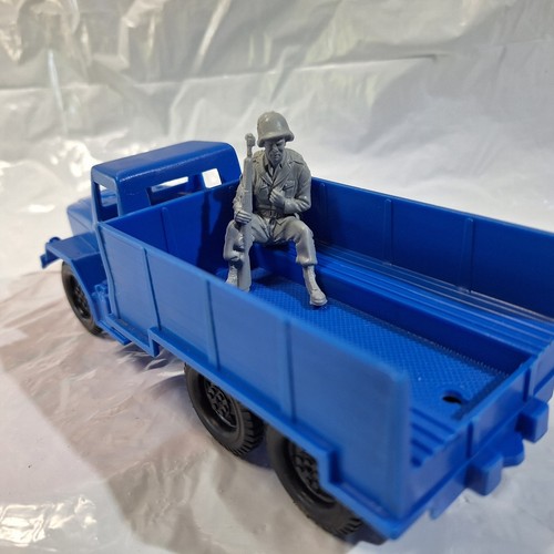 1965 Ideal Battle Action Set Military Truck w/ Soldier – #841 – Mint Toy Army GI - Picture 2 of 12
