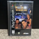 WWF Wrestlemania Arcade Game for Sony PlayStation PS1 Long Box with Manual.