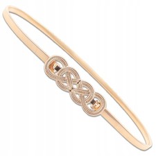 Cintura Elastica in Vita Fascia Gioielli Abito Accessorio