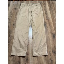 Amazon Essentials Chino Pants Men 31x30 Khaki Adult Flat Front Stretch Excellent