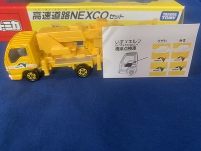 Takara Tomy Tomica NEXCO Set Isuzu Elf Bridge Inspection Truck