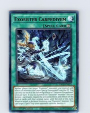 Yu-Gi-Oh TCG Exosister Carpedivem GRCR-EN023 1st Edition Regular Rare Card NM