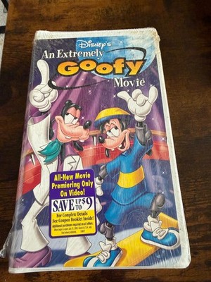 An Extremely Goofy Movie (VHS, 2000) new sealed (torn plastic)