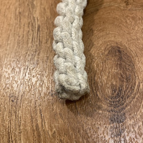 Vintage Mountable Wall Brass Bell with Braided Rope Pull 2.4 Lbs Great Sound - Picture 15 of 16