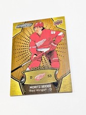 2023 Upper Deck Engrained Moritz Seider 166/299 #195 Detroit Red Wings