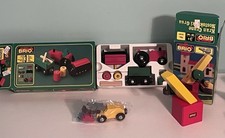 BRIO VINTAGE LOT CRANE 33327 33529 New in Box