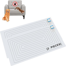 Scat Pet Shock Mat 2 Pieces, Shock Pads for Dogs and Cats Training Indoor, Elect