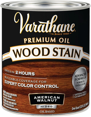 #ad 211727H Premium Wood Stain Quart American Walnut $19.89