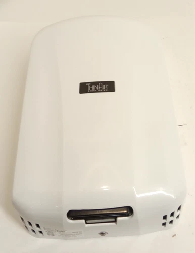 Excel TA-ABS ThinAir Hand Dryer 110-120V White w/ SanaFor Antimicrobial Additive