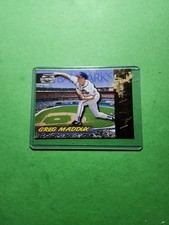 1996 Pinnacle Summit - Ballparks Greg Maddux #8 /8000