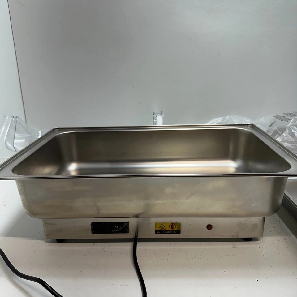 Electric Chafing Dish Set with Temperature Control And Transparent Lid parties