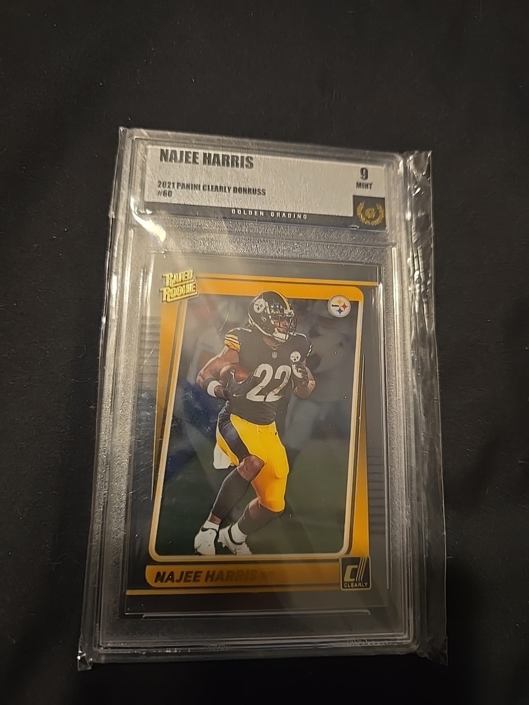 2021 Panini Clearly Donruss - Rated Rookie Najee Harris #60 (RC)