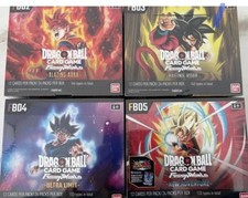 Dragon Ball Fusion World FB02 FB03 FB04 FB05 SALED BOX BUNDLE  English NEW