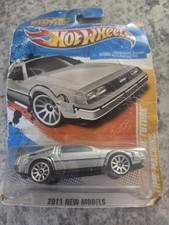 Hot Wheels Back to The Future Delorean Time Machine 1st Edition Very RARE