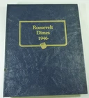 WHITMAN ROOSEVELT DIME COIN ALBUM PARTIAL SET 1965 - 1998 P, D, S 81 COINS