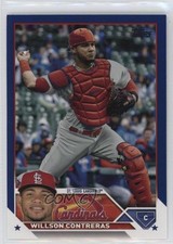 2023 Topps Series 2 Royal Blue Willson Contreras #417 00em