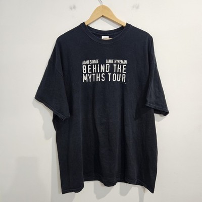 Mythbusters Experts Of Dangerous  Behind The Myths Tour T-Shirt 2XL Jamie & Adam