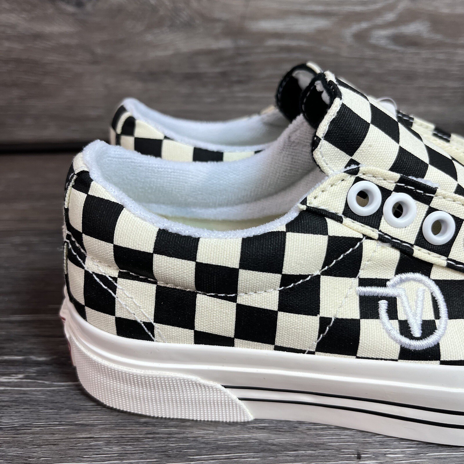 Vans Sid Dx Anaheim Factory Black White Checkerboard Mens 3.5 Womens 5 shoes image 3