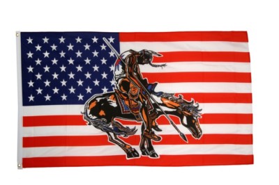 Fahne USA End of trail Flagge amerikanische Hissflagge 90x150cm