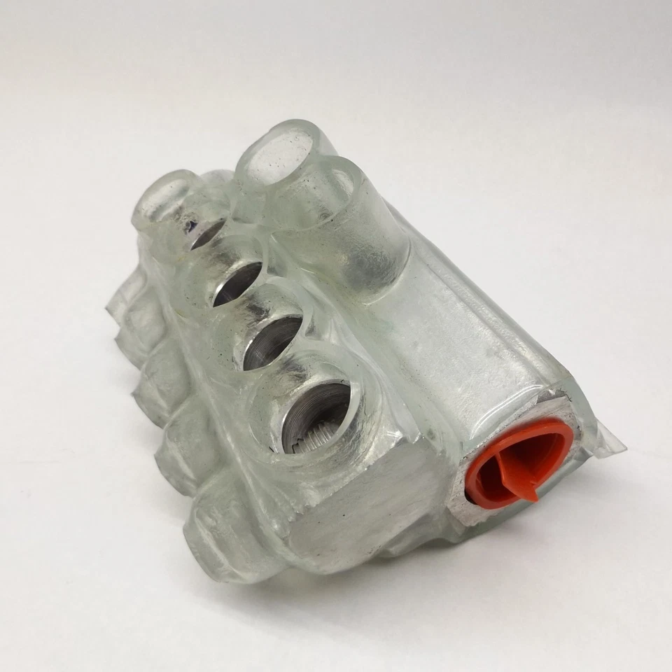 CMC Hubbell SHB6-500SL Transformer Space Terminal Space-Saver Offset Aluminum - Image 3 of 4