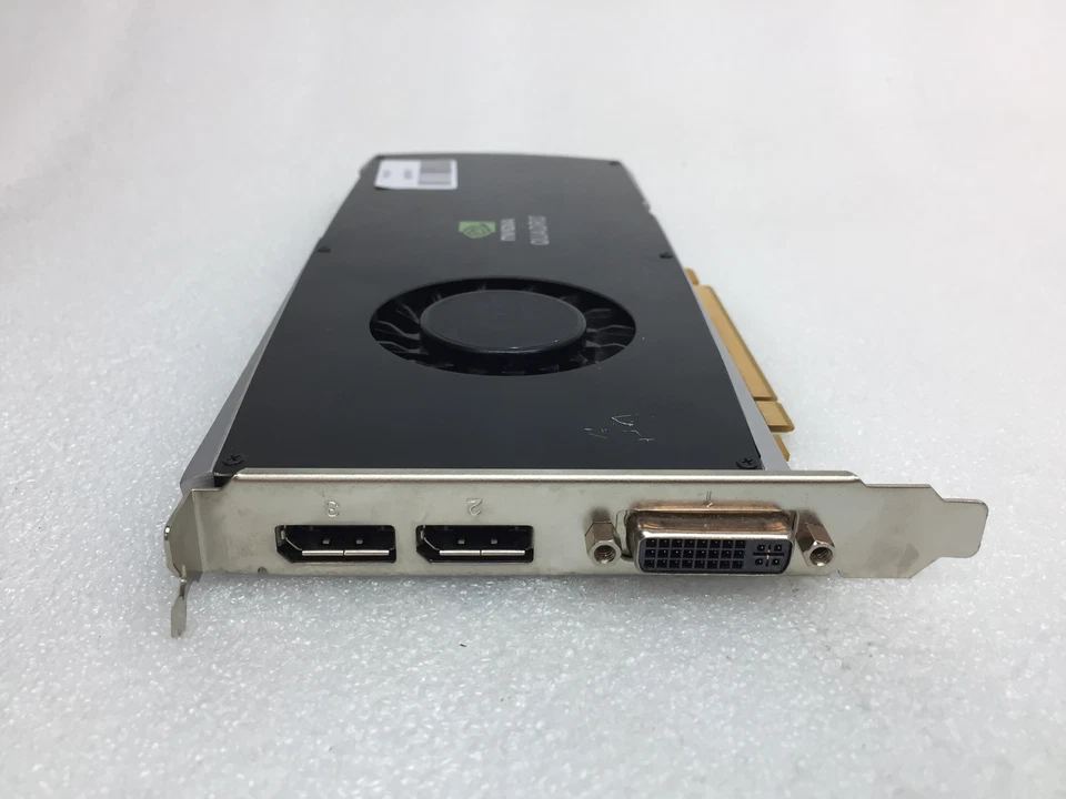 NVIDIA Quadro FX3800 1GB GDDR3 PCI EXPRESS x16 PUERTO PANTALLA DOBLE PROBADO/FUNCIONANDO Foto 3 de 4