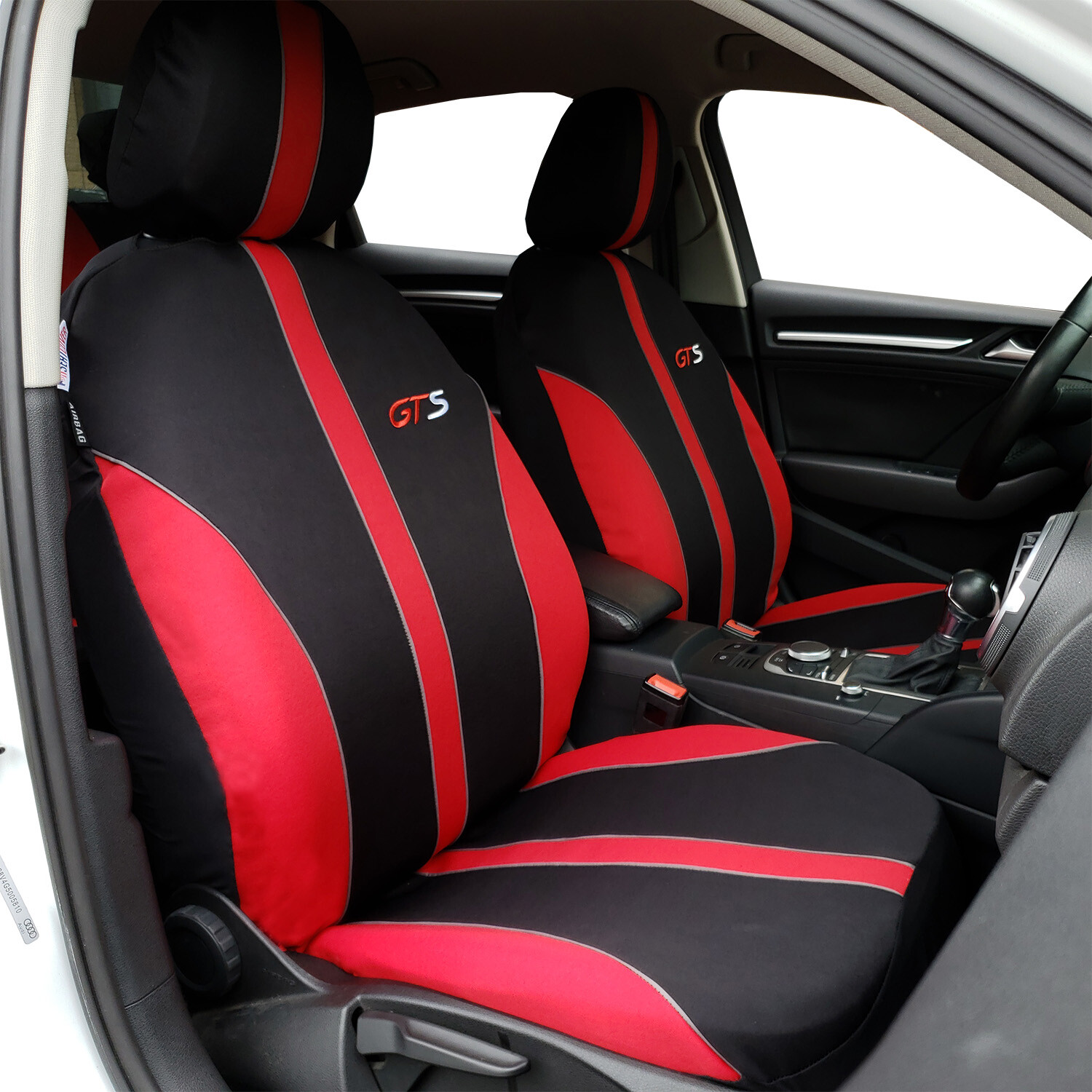 FOR ISUZU D MAX Seat Covers Dmax Dual Cab 20072021 Red Black Full Set