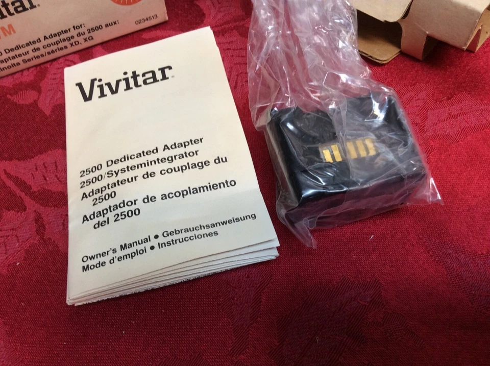 Vivitar DA/M 2500 Dedicated Adapter for XD, XG - Image 3 of 4