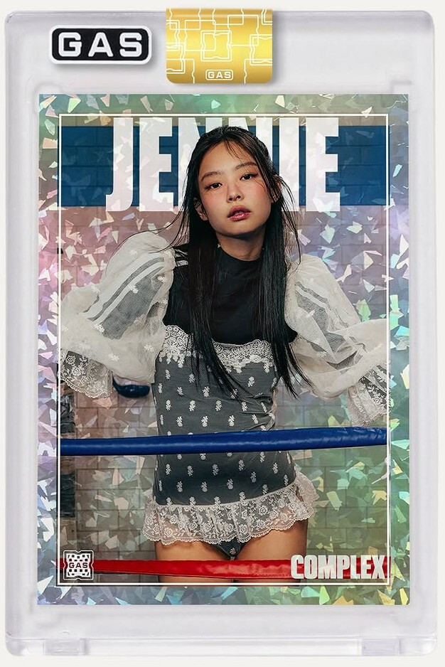 jennieページ 2025 BLACKPINK Jennie x Complex x GAS Limited Edition