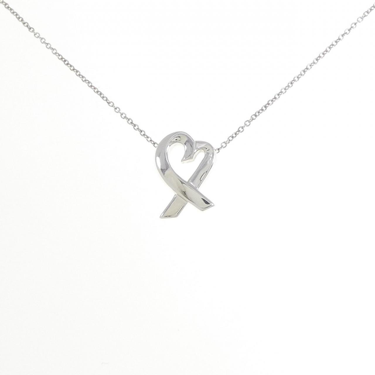 Authentic Tiffany & Co. Loving Heart Small Necklace  #260-007-475-2447