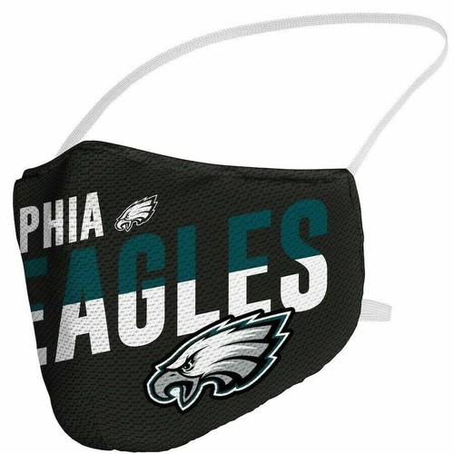 New Philadelphia Eagles Fanatics Branded Adult Variety Face Mask Covering 4-Pack - Picture 2 of 6