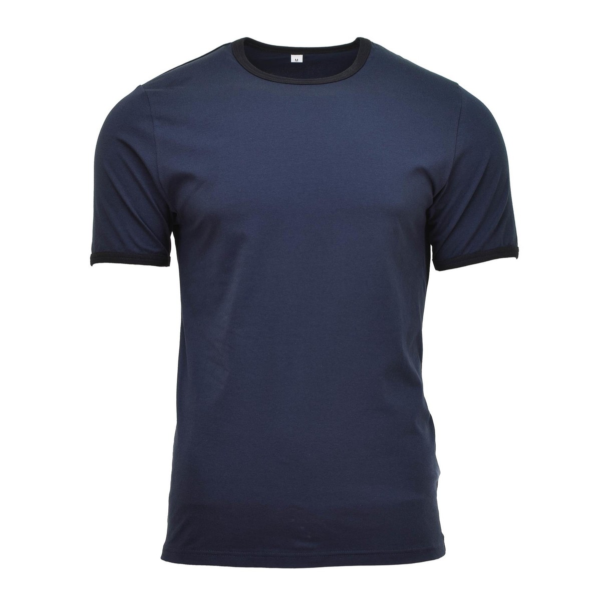 Original Dutch army t-shirt blue cotton shirt short sleeves