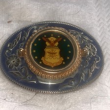 Vintage United States Air Force USAF belt buckle made in USA