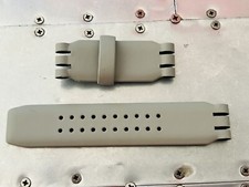 NEW CUSTOM LEATHER GRAY BRACELET BAND FOR OAKLEY MINUTE MACHINE WATCH TIME TANK