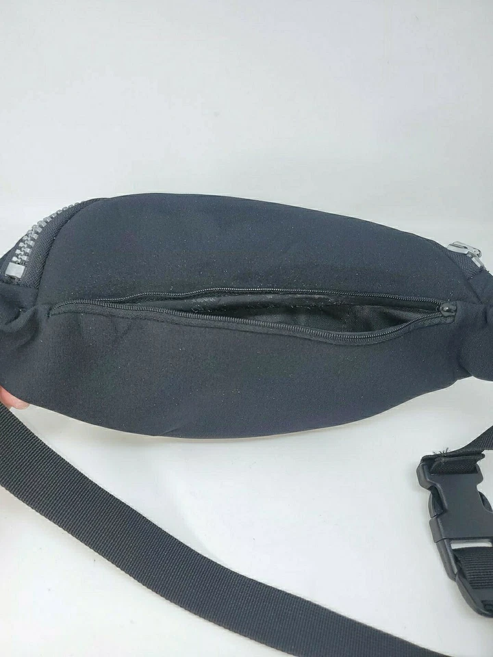 Nikon camera Fanny Pack bum Bag waist Neoprene Festival Belt Vintage black  - Image 4 of 4