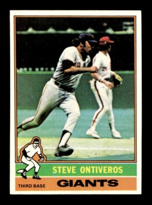 1976 Topps #284 Steve Ontiveros Giants NEAR MINT *w8
