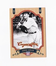 2012 Panini Cooperstown #122 Goose Goslin Washington Senators Tigers