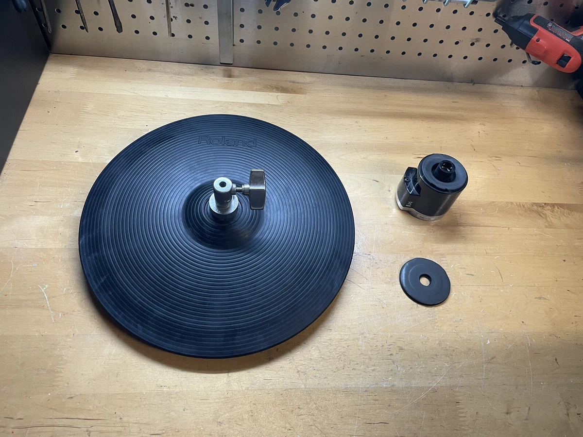 Roland VH-11 V-Drum V-Hi-Hat V-Cymbal Pad w/Clutch, Sensor, &