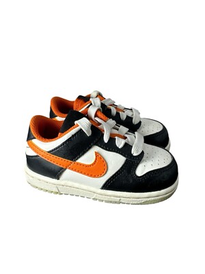 Nike Dunk Low Prm Halloween Sneakers Kids Size 7C DM0717-100