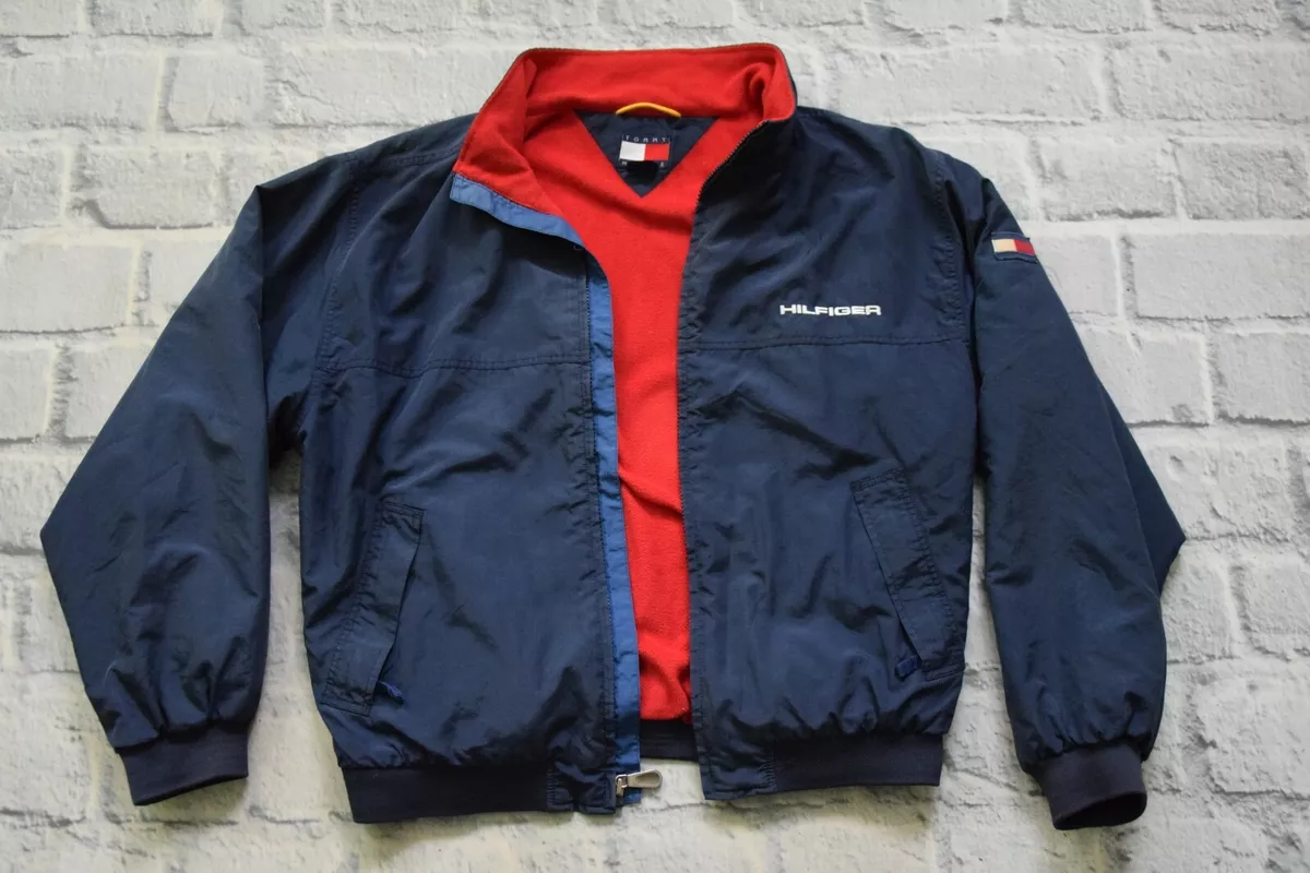 vintage TOMMY athletics jacket windbreaker size XL | eBay