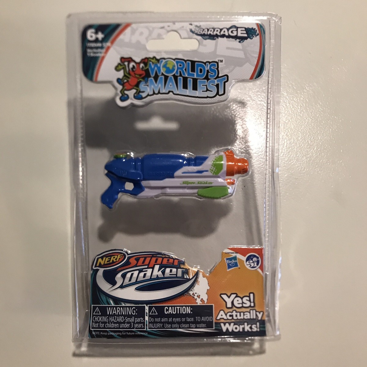 NEW Barrage World' Smallest Super Soaker By Nerf - Item 576