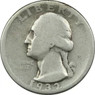 1932-D Washington Quarter 25C, Good G