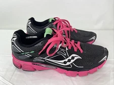 Soucony Hydramax Black Hot Pink Sneakers Womens Size 10 Shoes